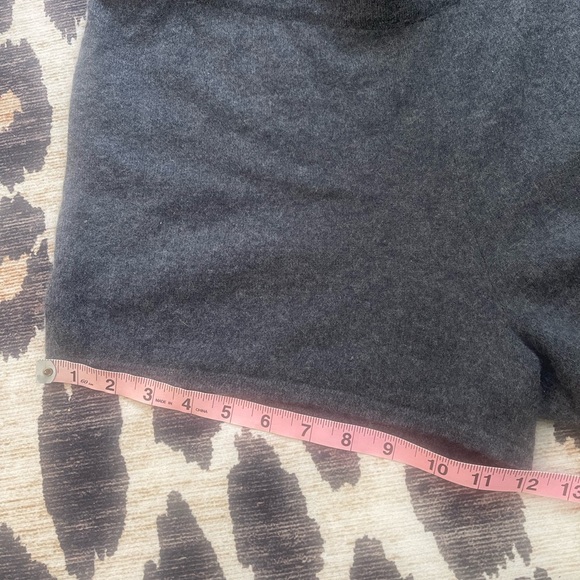 Garnet Hill Gray Pajama Set Cashmere Sleepwear - Picture 7 of 8